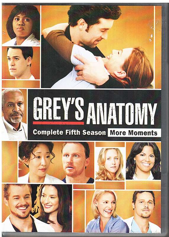 Grey`s Anatomy The Complete Fifth Season DVD