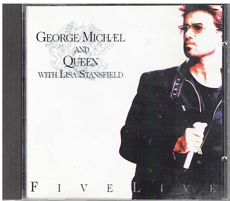 George Michael and Queen with Lisa Stansfield - Five LIve CD (EP)