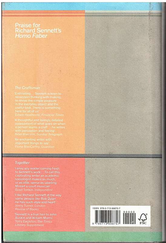 Building and Dwelling: Ethics for the City - Richard Sennett