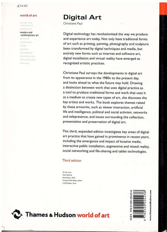 Digital Art (Thames & Hudson World of Art) Third Edition