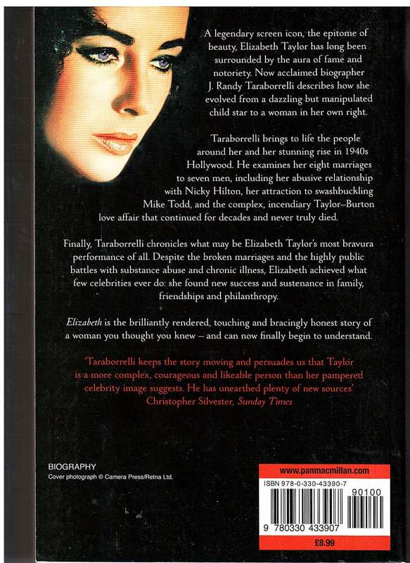 Elizabeth - J Randy Taraborrelli