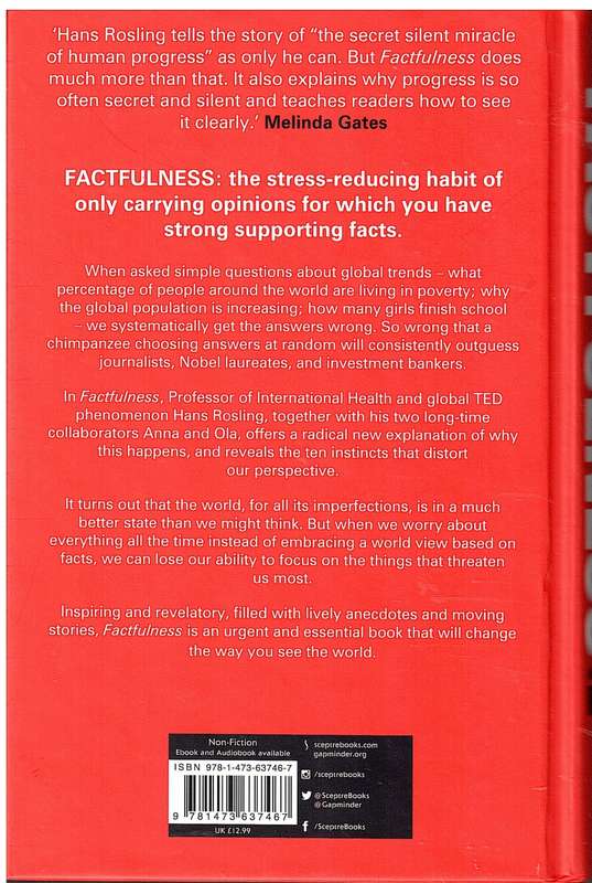 Factfulness- Hans Rosling