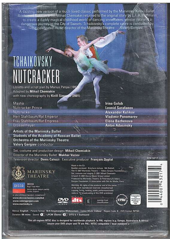 Tchaikovsky Nutcracker DVD