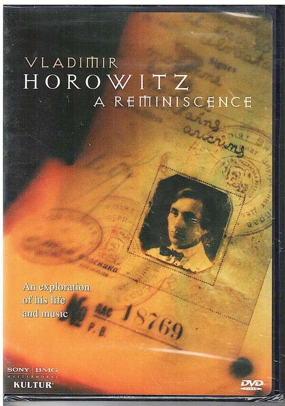 Vladimir Horowitz: A Reminiscence DVD