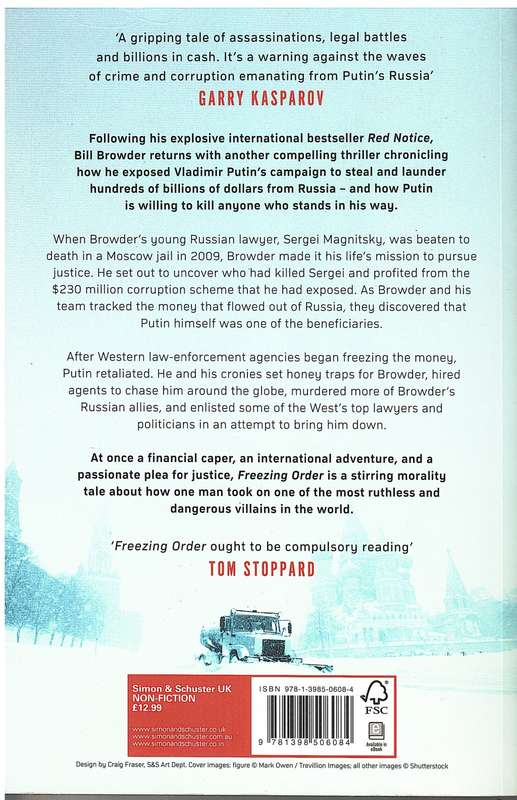 Freezing Order - Bill Browder