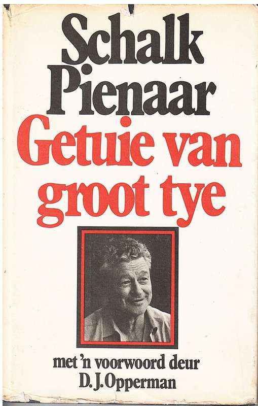 Getuie van Groot Tye - Schalk Pienaar
