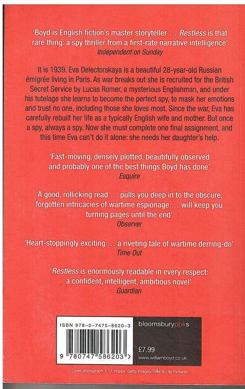 Restless - William Boyd