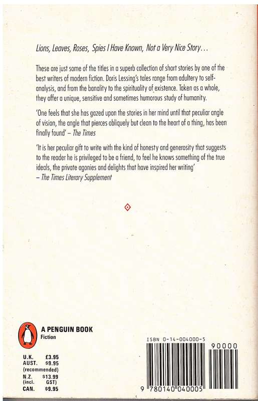 The Story of a Non-marrying Man - Doris Lessing (Short Stories)
