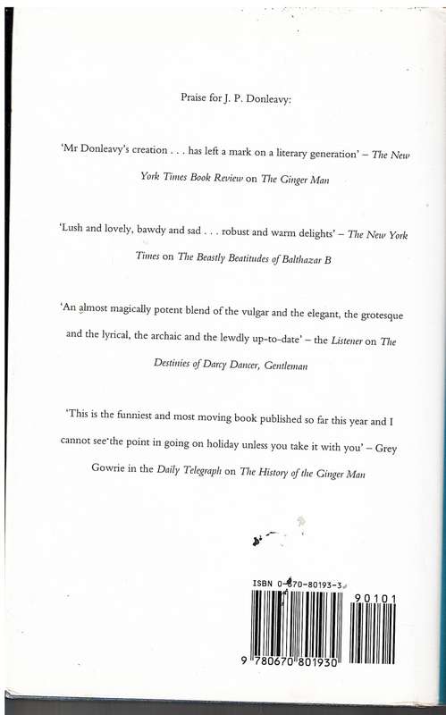 JP Donleavy: An Author and His Image (The Collected Short Pieces)