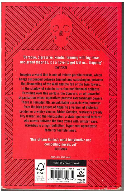 Transition - Iain Banks