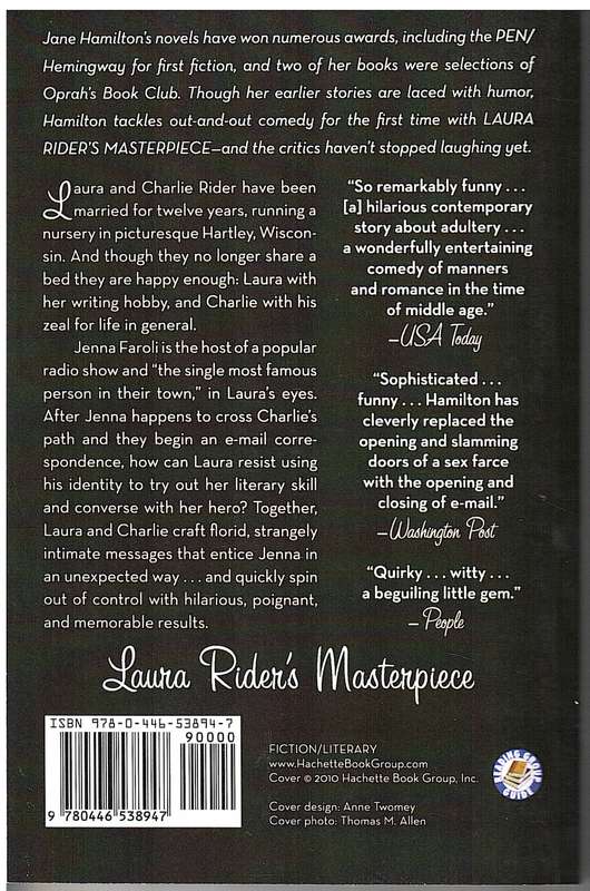 Laura Rider`s Masterpiece - Jane Hamilton