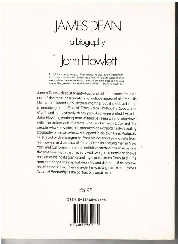 James Dean: A Biography - John Howlett