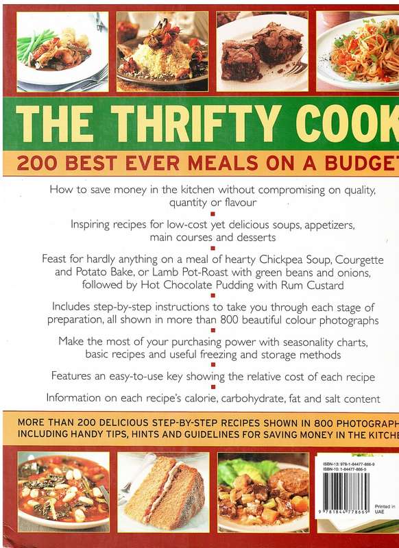 The Thrifty Cook: 200 Best Ever Meals on a Budget - Lucy Doncaster