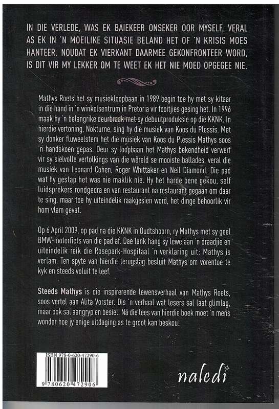 Steeds Mathys: My Storie - Mathys Roets (soos vertel aan Alita Vorster)