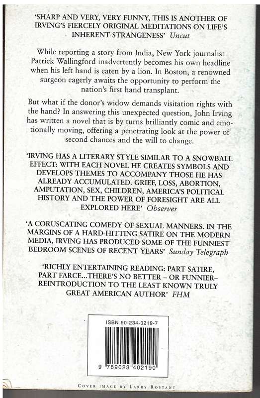 The Fourth Hand - John Irving [In English, but Dutch Printing]
