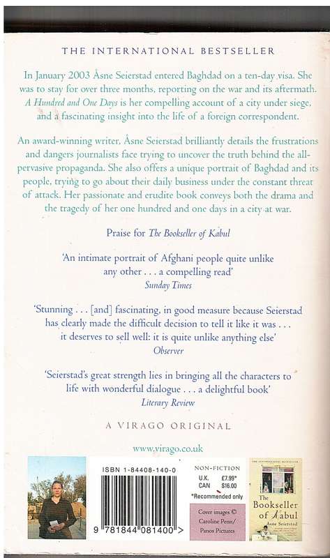A Hundred and One Days: A Baghdad Journal - Asne Seierstad