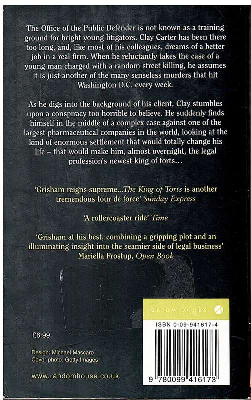 The King of Torts - John Grisham