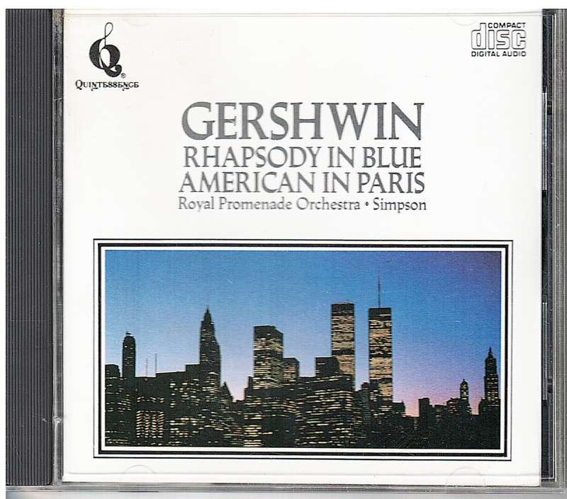 Gershwin: Rhapsody in Blue/American in Paris - Royal Promenade Orchestra/Simpson (cond.) [IMPORT]