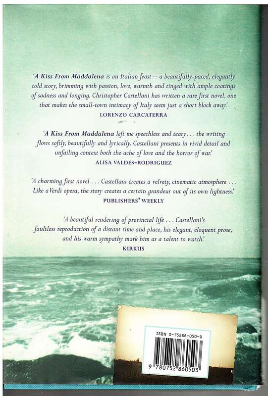 A Kiss From Maddalena - Christopher Castellani