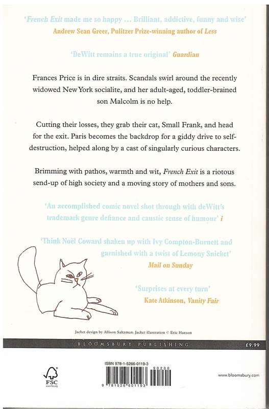 French Exit - Patrick deWitt