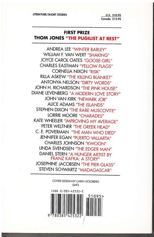 Prize Stories 1993: The O Henry Awards - William Abrahams (Ed.)