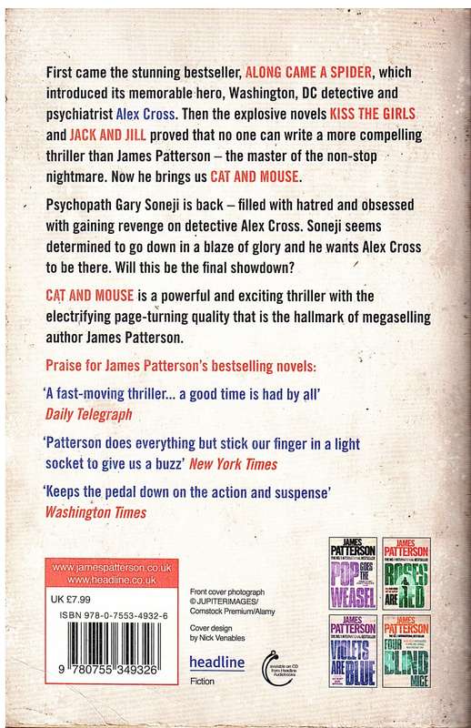 Cat and Mouse - James Patterson