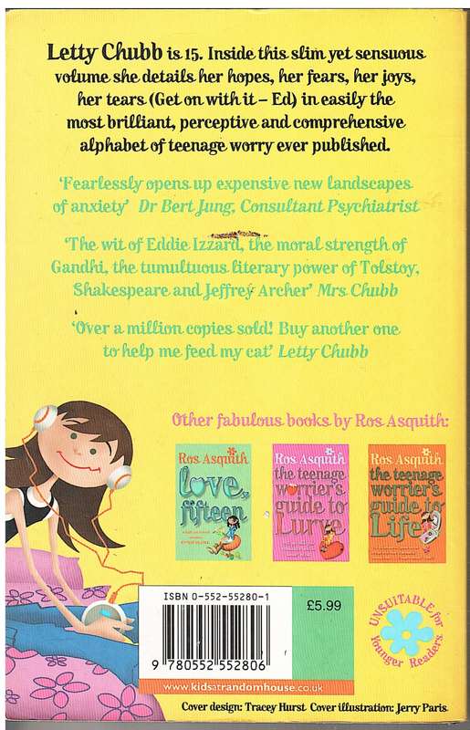 I Was A Teenage Worrier - Ros Asquith