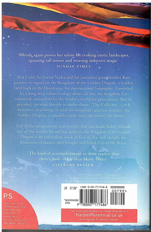 Kingdom of the Golden Dragon- Isabel Allende