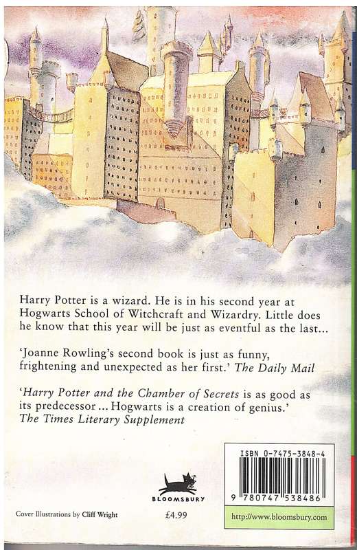 Harry Potter and the Chamber of Secrets - JK Rowling