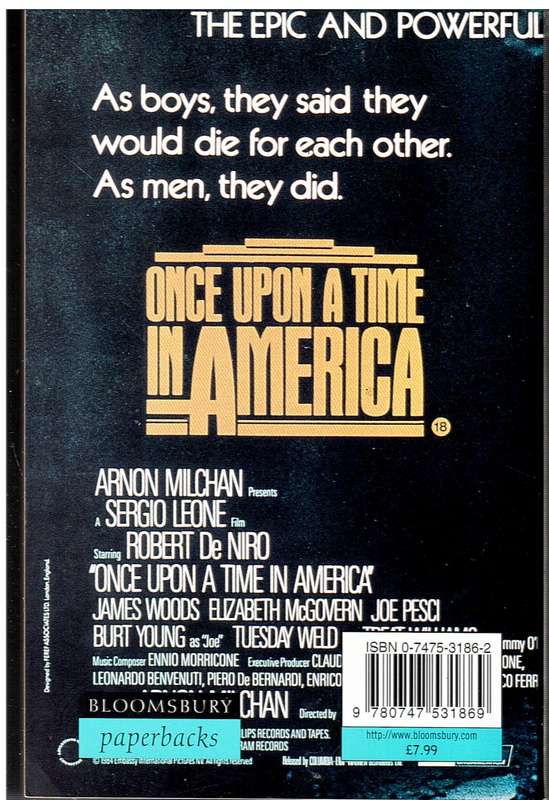 Once Upon A Time in America - Harry Grey