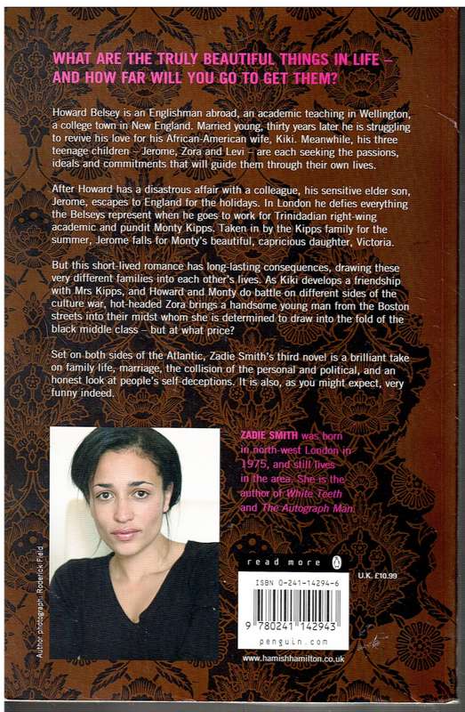 On Beauty - Zadie Smith