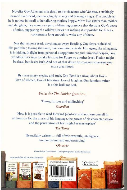 Zoo Time - Howard Jacobson