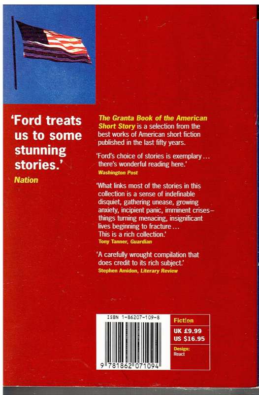 The Granta Book of the American Short Story- Richard Ford (Ed.)