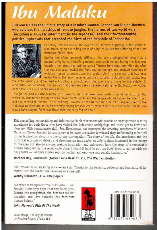 Ibu Maluku: The Story of Jeanne van Diejen - Ron Heynneman