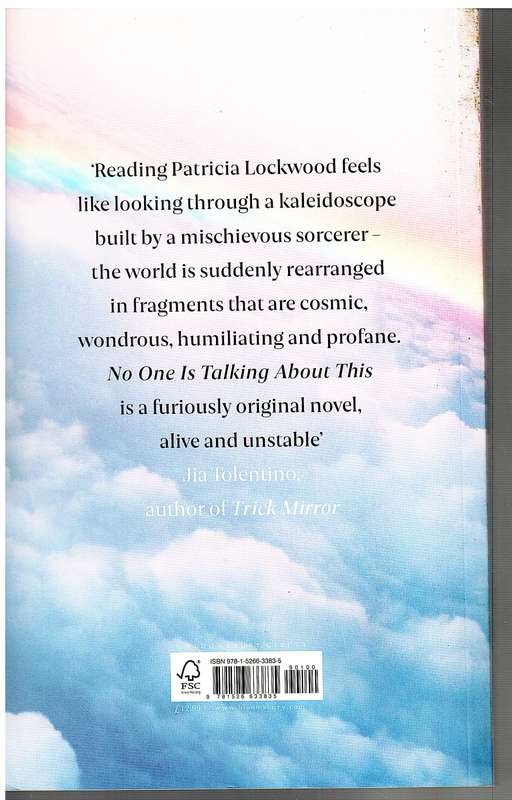 No One is Talking About This - Patricia Lockwood
