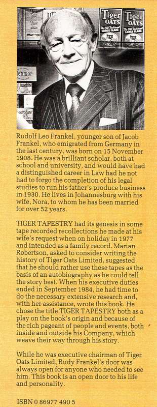 Tiger Tapestry - Rudy Frankel