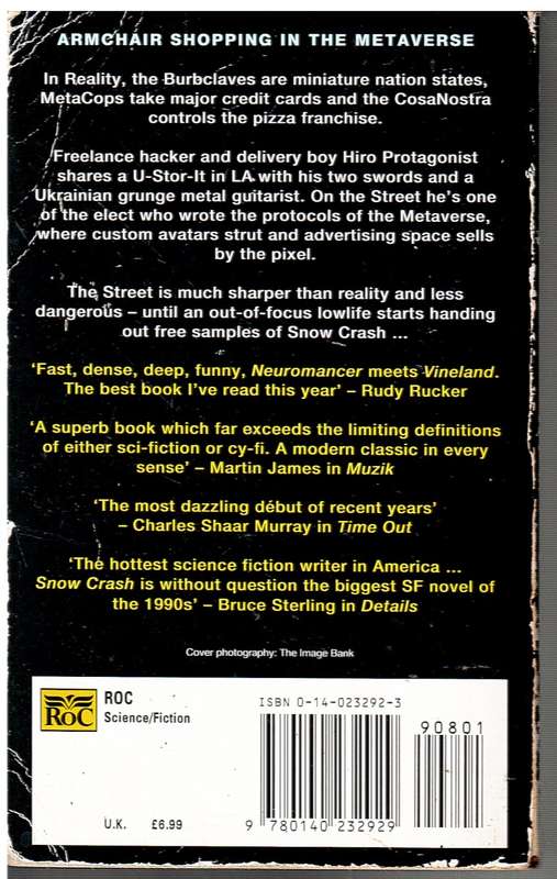 Snow Crash - Neal Stephenson