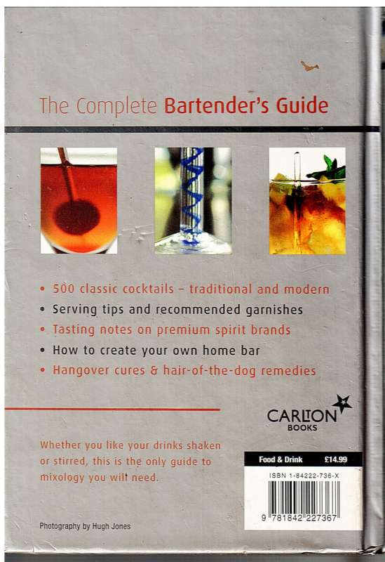 The Complete Bartender`s Guide - Dave Broom