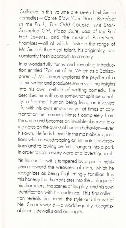 The Comedy of Neil Simon