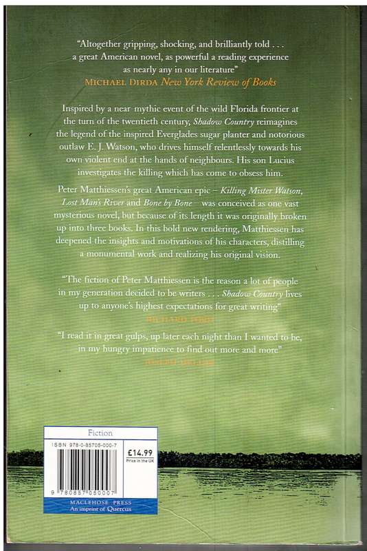 Shadow Country - Peter Matthiessen