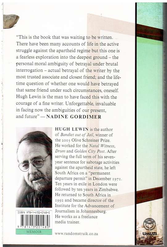 Stones Against the Mirror: Friendship in the Time of the South African Struggle - Hugh Lewin