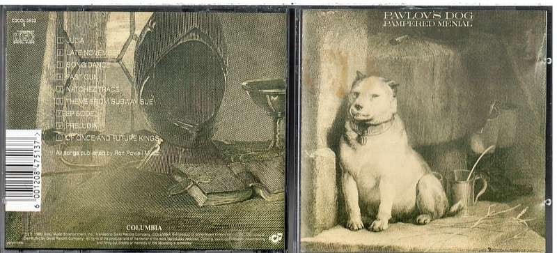 Pavlov's Dog - Pampered Menial CD
