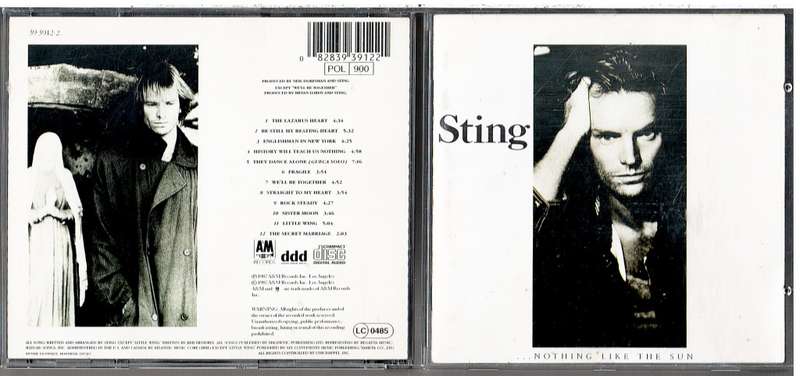 Sting - Nothing Like The Sun CD [IMPORT]