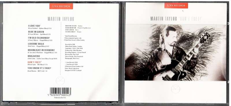 Martin Taylor - Don't Fret CD