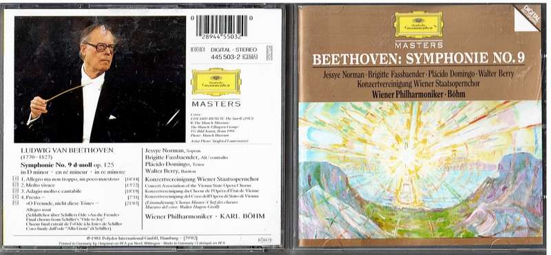 Beethoven: Symphonie No 9 - Wiener Philharmoniker, Bohm cond.