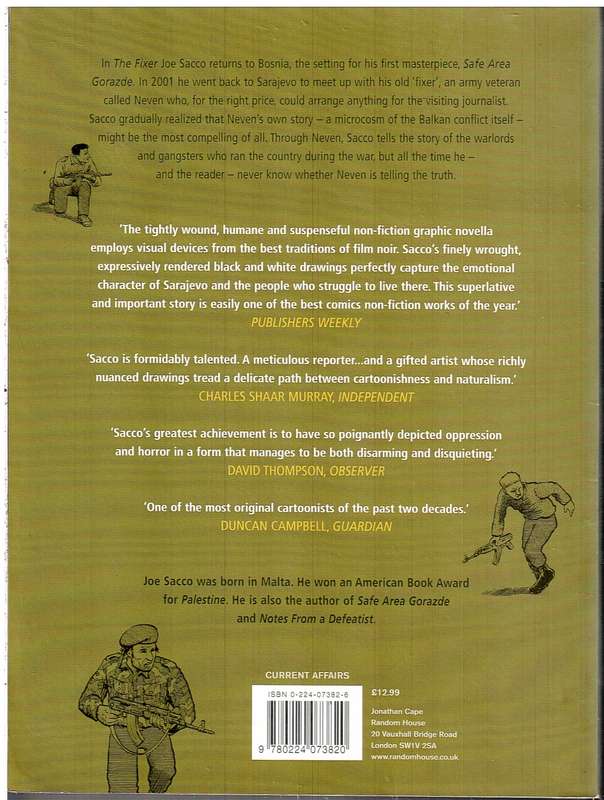 The Fixer: A Story from Sarajevo - Joe Sacco [Graphic Journalism]