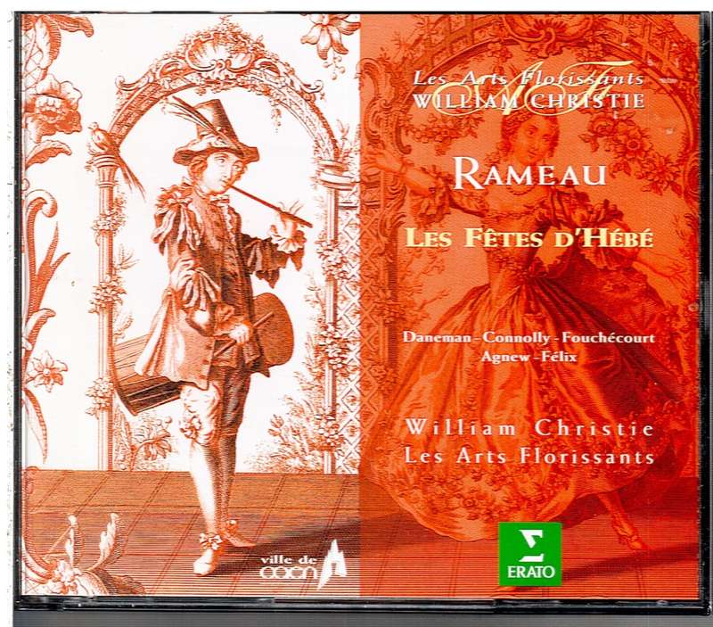 Rameau: Les Fêtes d'Hébé ou Les Talents lyriq - Les Arts Florisants, William Christie cond. 2 CD set