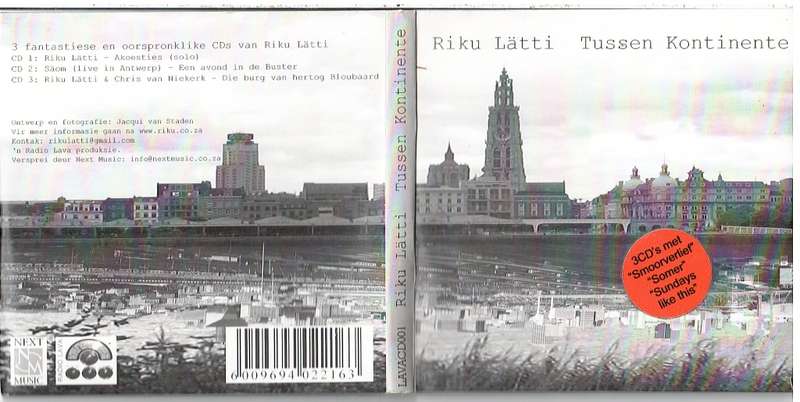 Riku Latti - Tussen Kontinente 3 CD Digipack