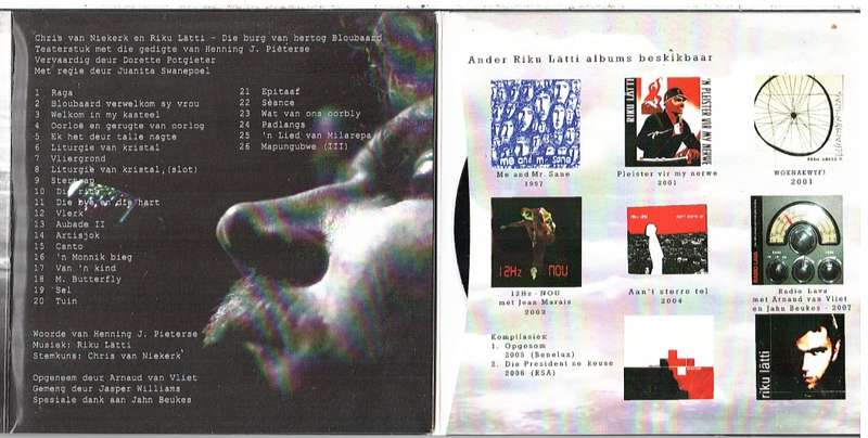 Riku Latti - Tussen Kontinente 3 CD Digipack