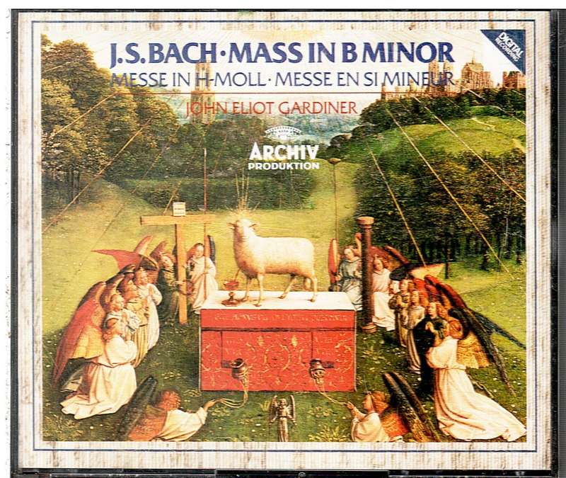 JS Bach: Mass in B Minor - Monteverdi Choir/The English Baroque Soloists, John Eliot Gardiner 2 CD